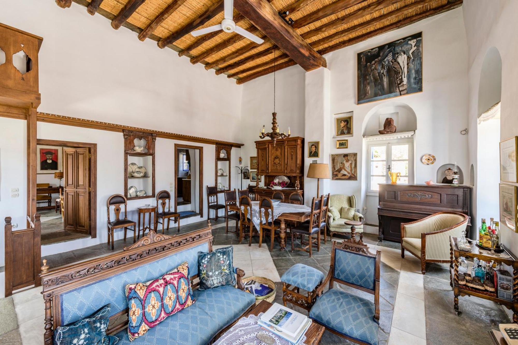 Anezas Mansion Stone-Built Traditional Villa Chones Экстерьер фото