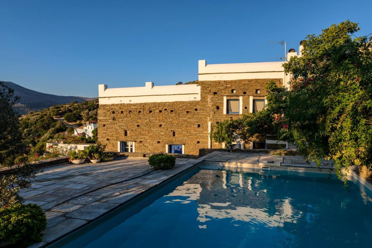 Anezas Mansion Stone-Built Traditional Villa Chones Экстерьер фото