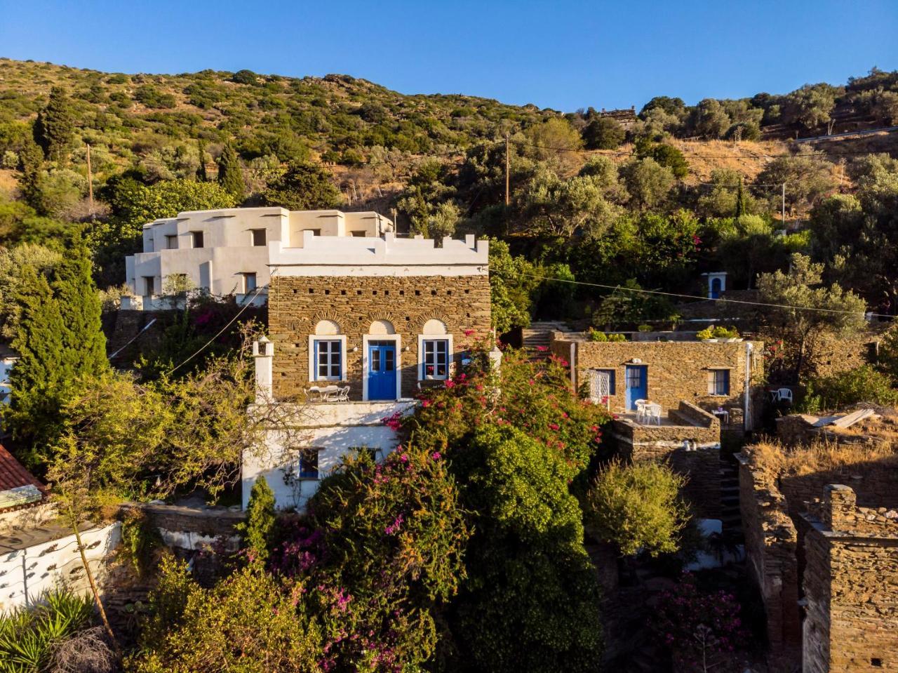 Anezas Mansion Stone-Built Traditional Villa Chones Экстерьер фото